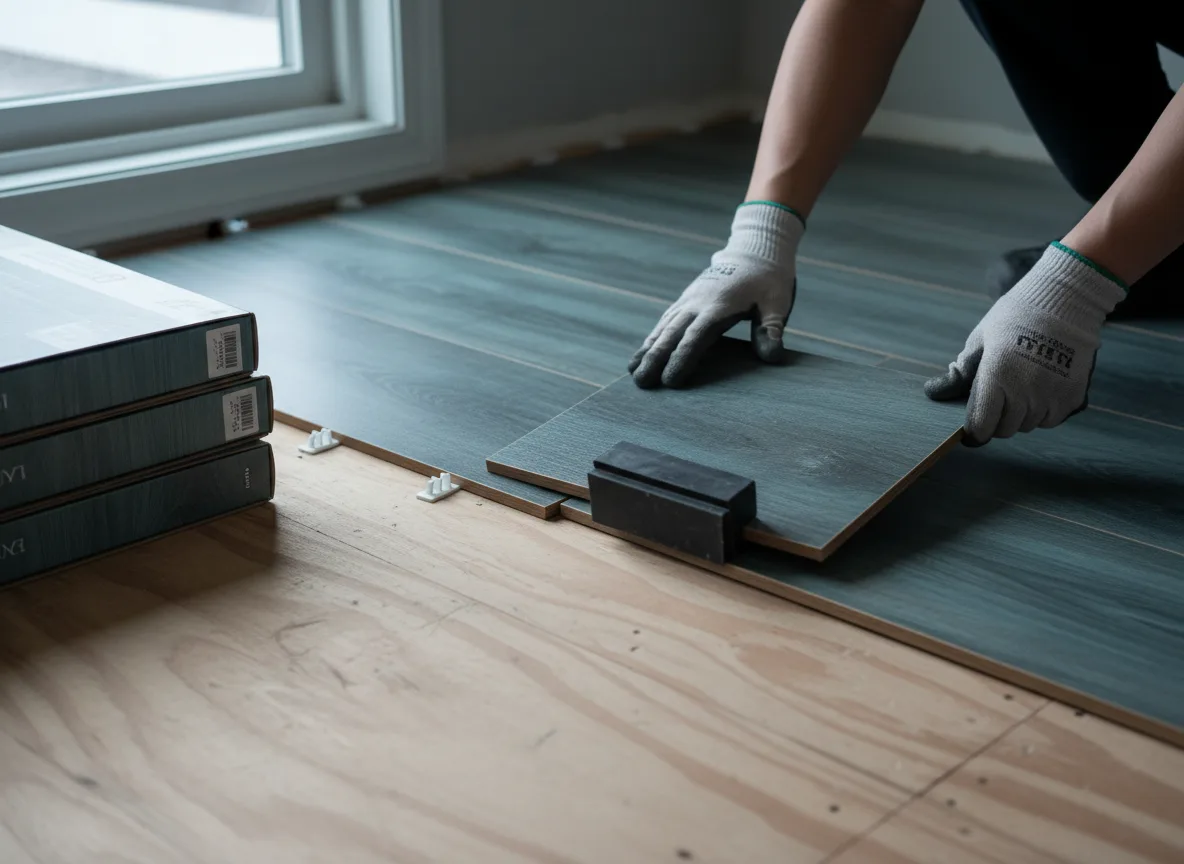 Luxury Vinyl Plank Installation company in Strong City, KS